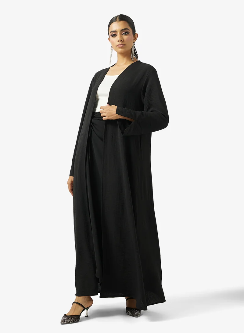 خزانة LonglIne Jacket & Column Skirt Set